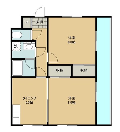 アズセナの物件間取画像